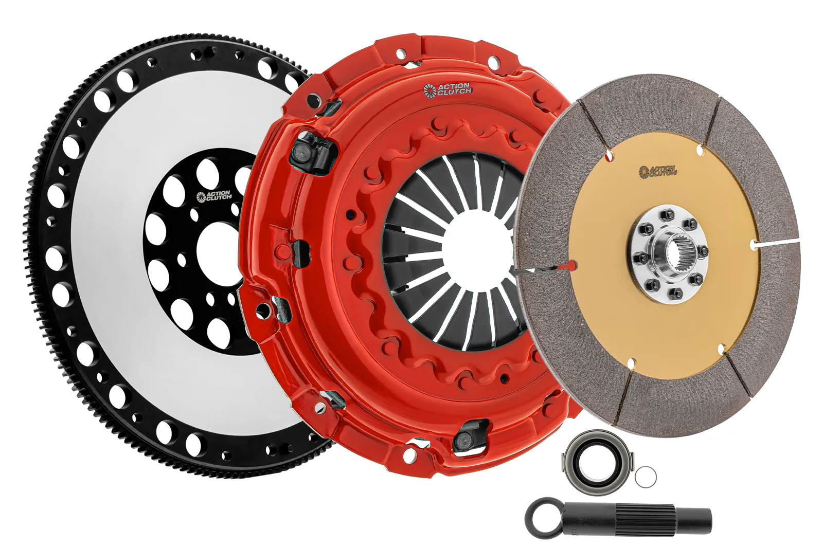 Ironman Unsprung Clutch Kit for BMW 330Xi 2001-2003 3.0L DOHC (M54) 5 Speed Only RWD Includes Lightened Flywheel