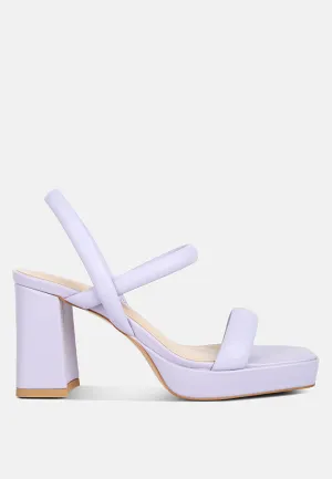 Joslyn Slingback Block Heel Sandals