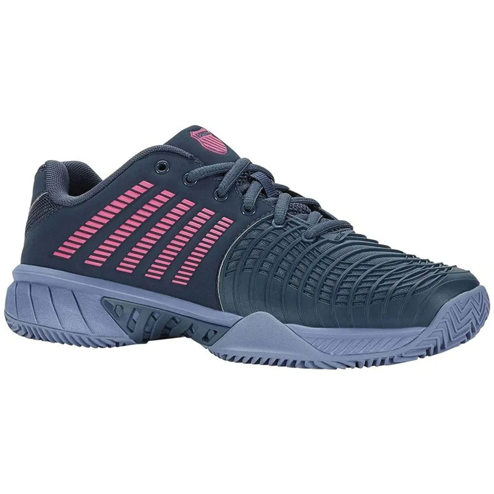 K-Swiss Express Light 3 HB Tennis Shoes (Ladies) - Orion Blue/Infinity/Rose