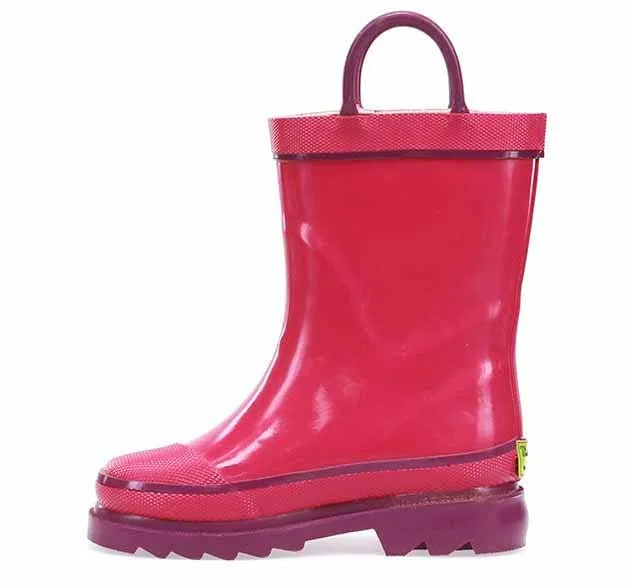 Kids Firechief 2 Rain Boot - Hot Pink