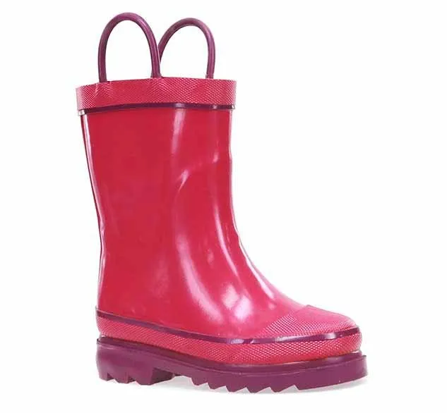 Kids Firechief 2 Rain Boot - Hot Pink