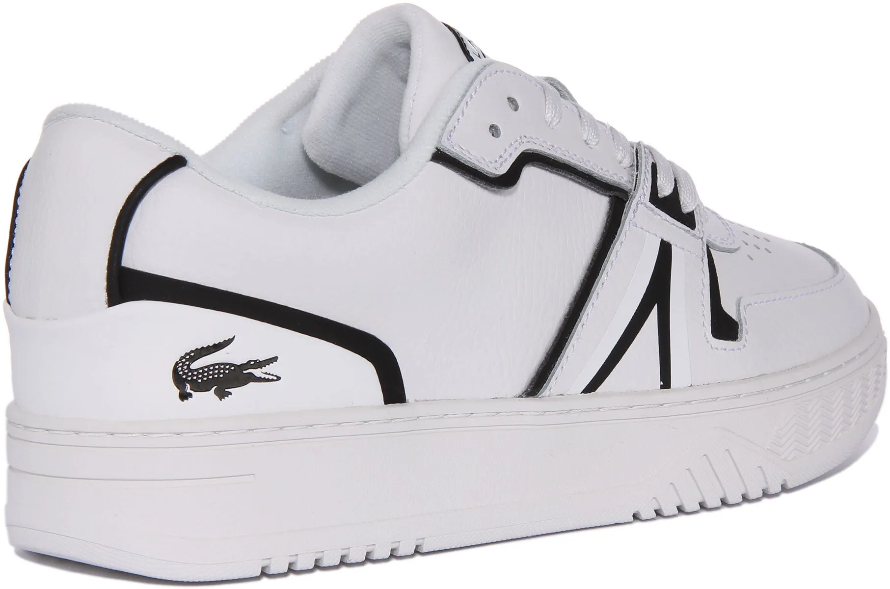 Lacoste L001 123 7 In White Black For Men