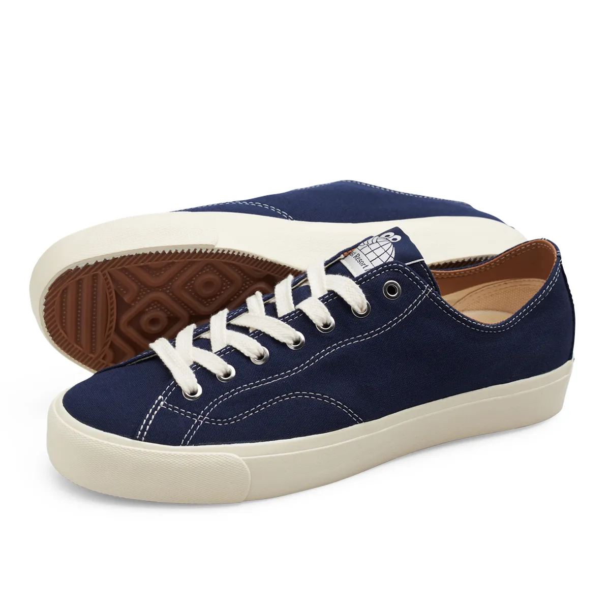 Last Resort AB VM003 Canvas Lo Shoes - Patriot Blue / White