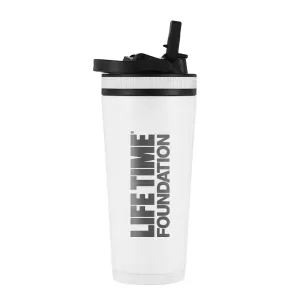 Life Time Foundation 26oz Sport Bottle - White