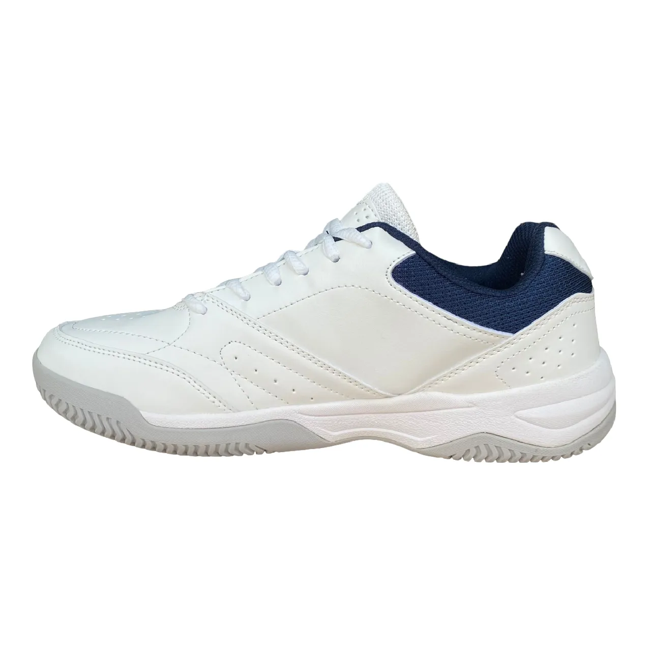 Lotto scarpa da tennis da uomo Court Logo AMF XX 220635 10U bianco-blu