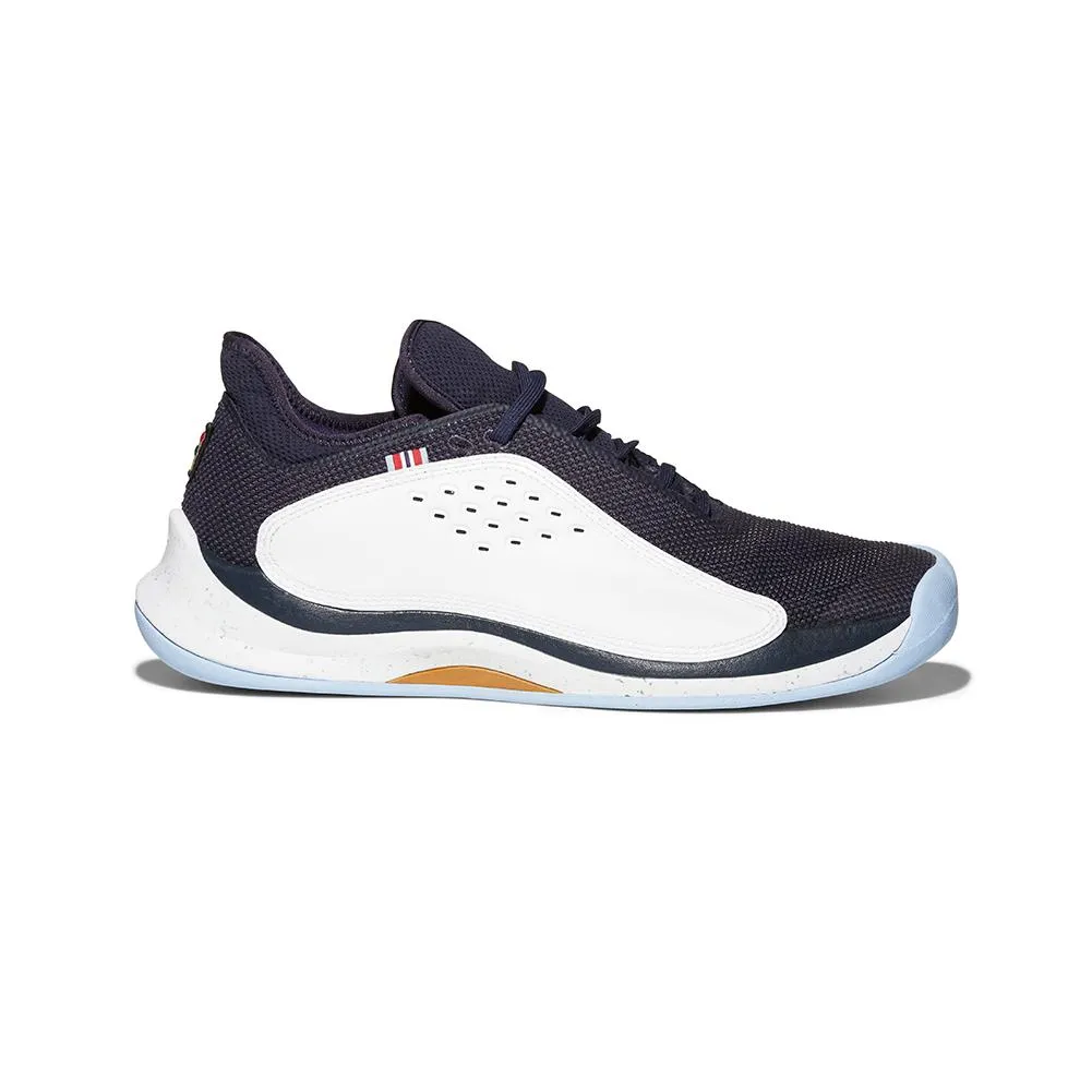 Men's Mondo Forza Tennis Shoes White and Navy