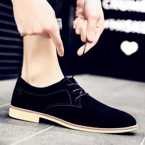 Men's suede leather Shoes