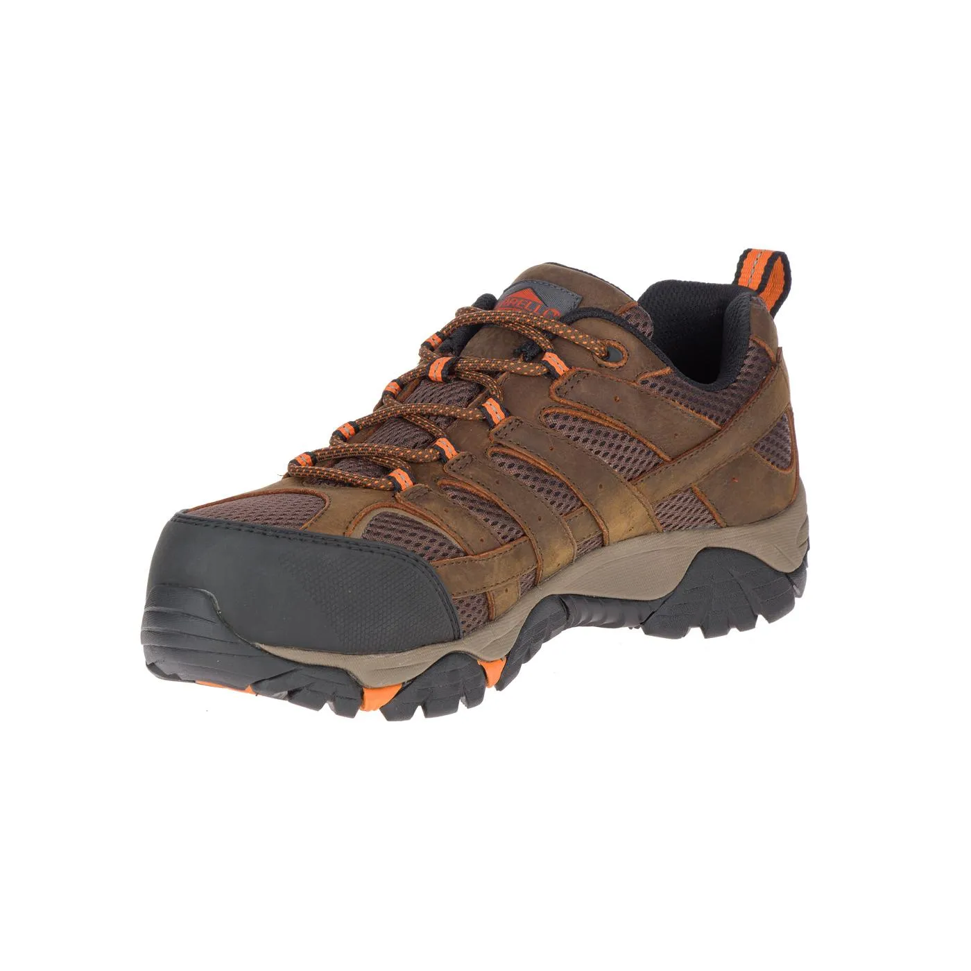 Moab Vertex Vent Men's Composite-Toe Work Shoes Clay