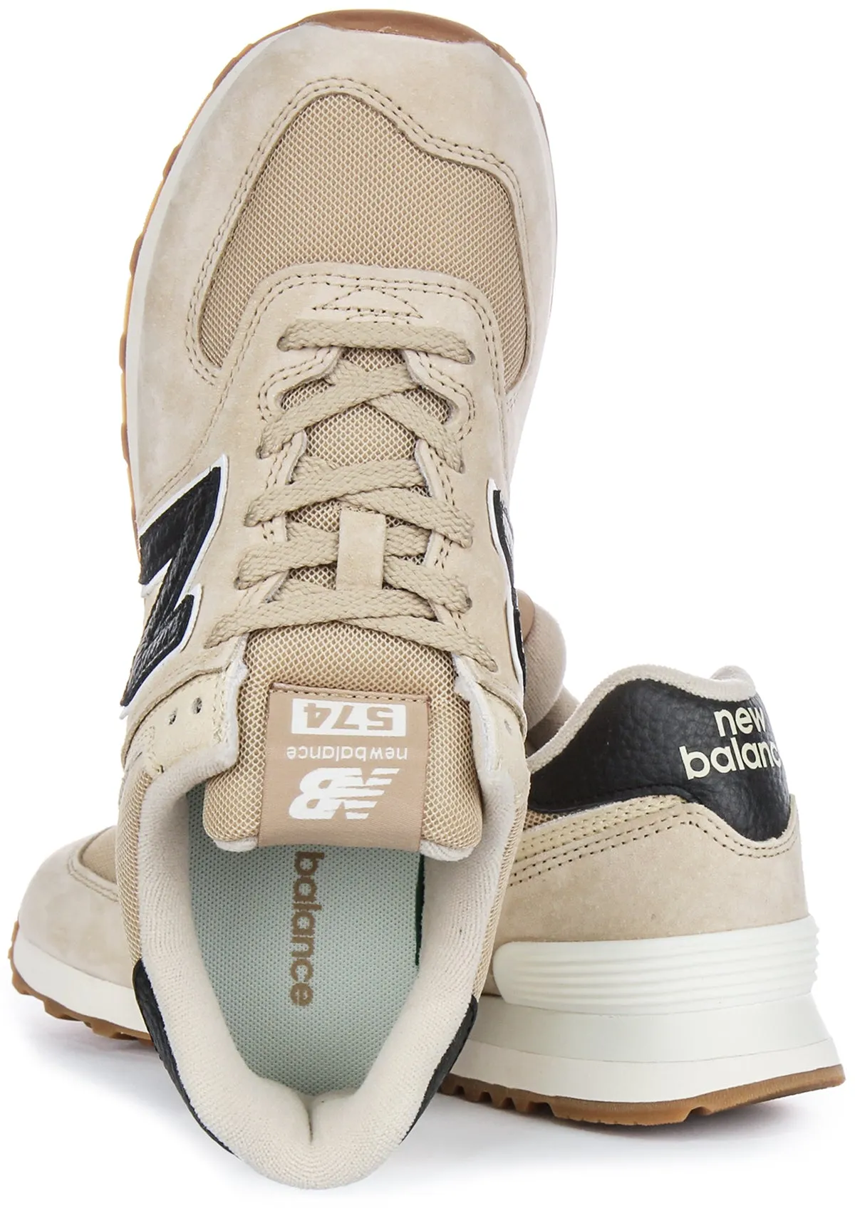 New Balance U574 RAC In Beige Black