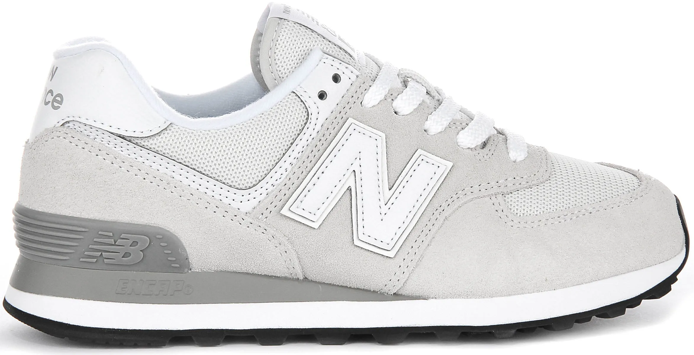 New Balance WL574 EVW In Grey White For Women