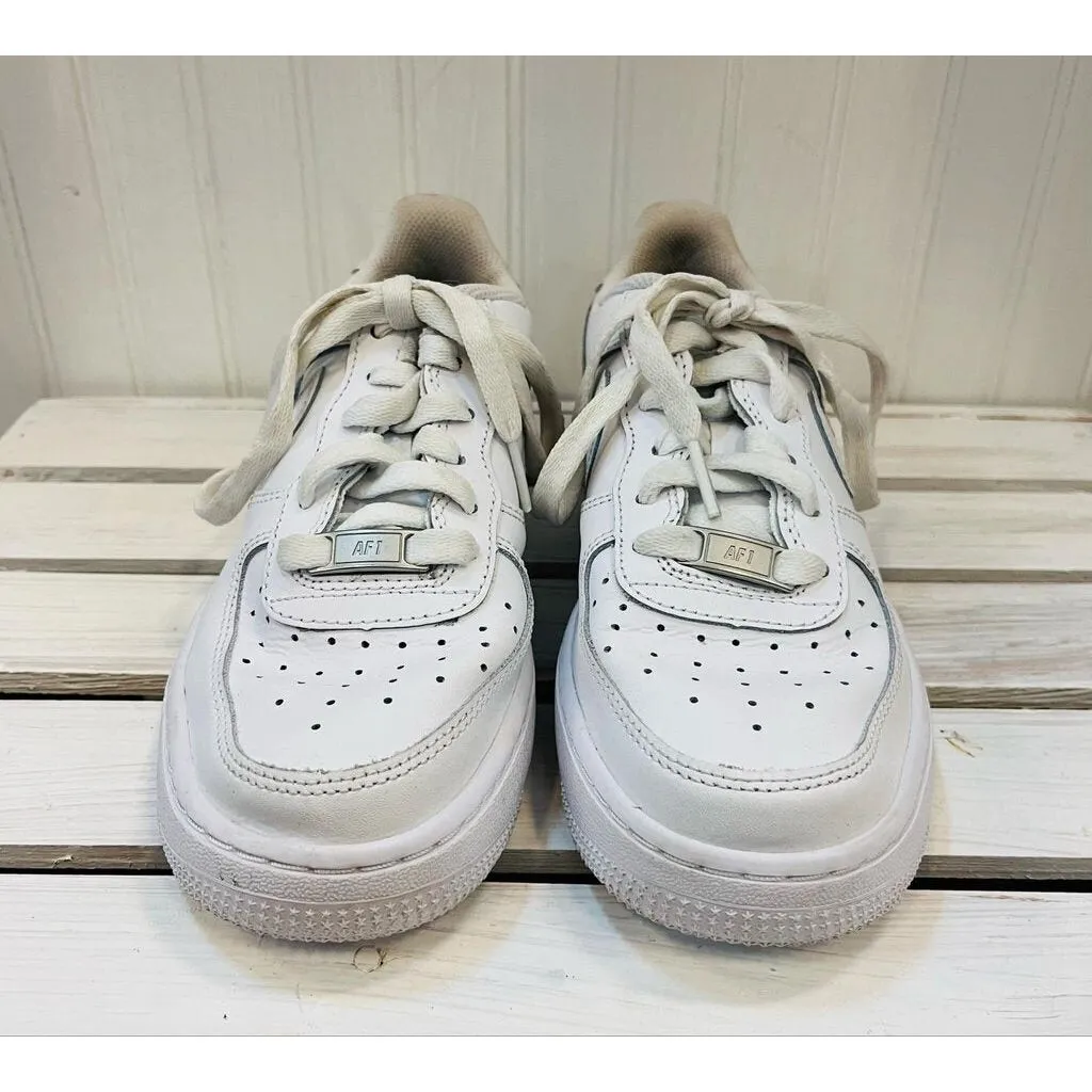 Nike Air Force 1 White Sneakers - Size 6.5