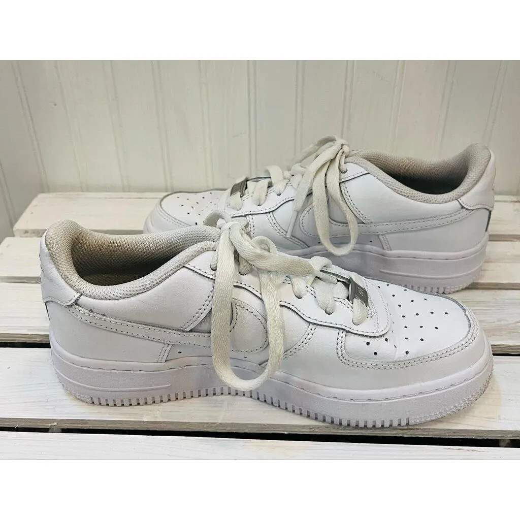 Nike Air Force 1 White Sneakers - Size 6.5