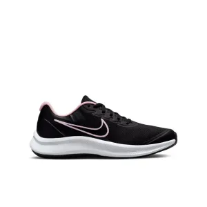 Nike Black/Smoke Grey Star Runner 3 Youth Sneaker