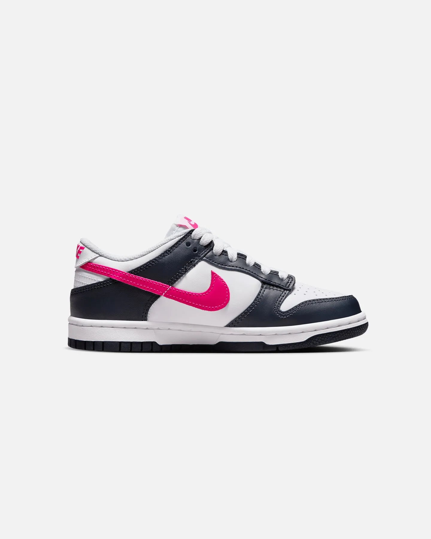 Nike Kids' Dunk Low (GS) Dark Obsidian/Fierce Pink