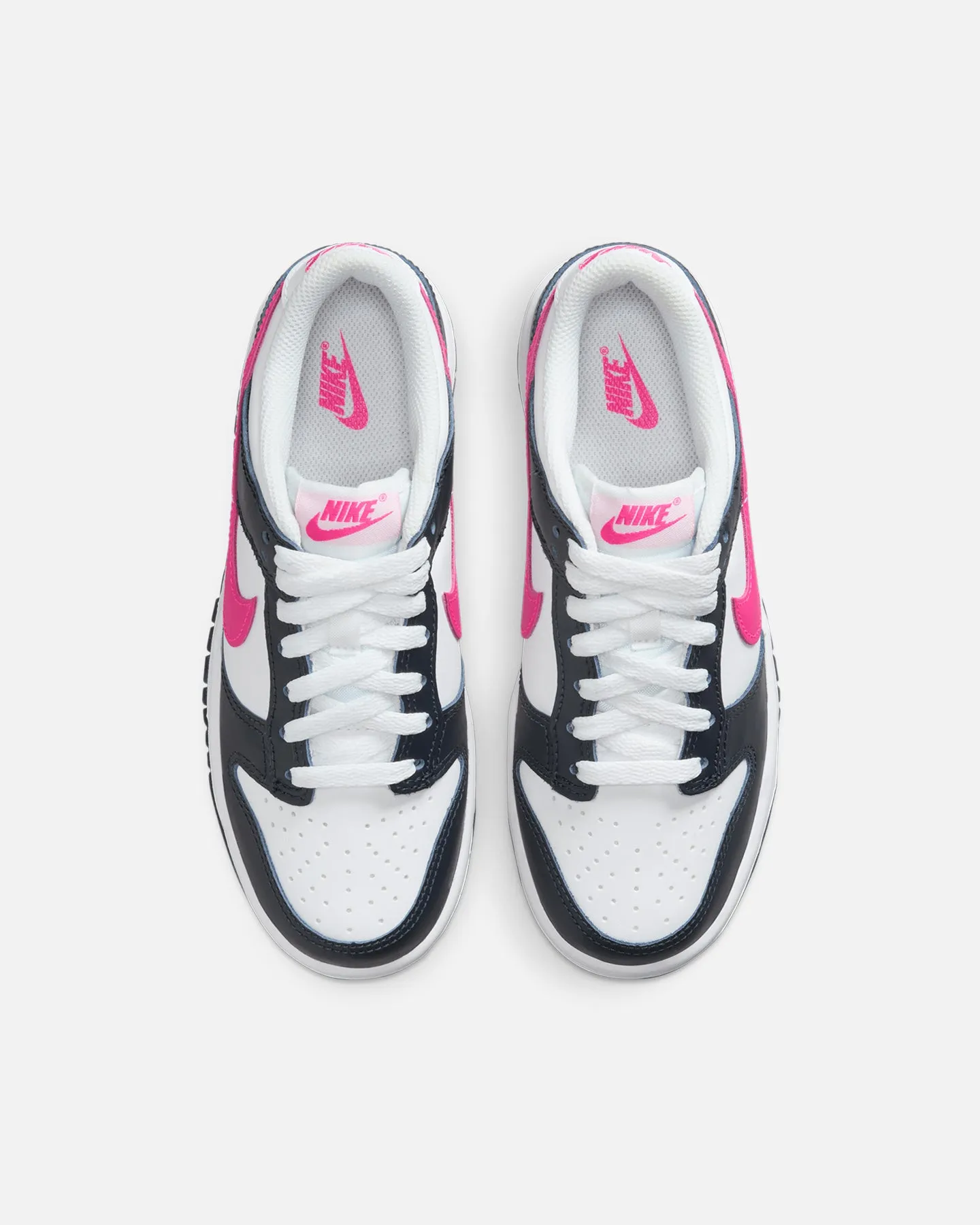 Nike Kids' Dunk Low (GS) Dark Obsidian/Fierce Pink