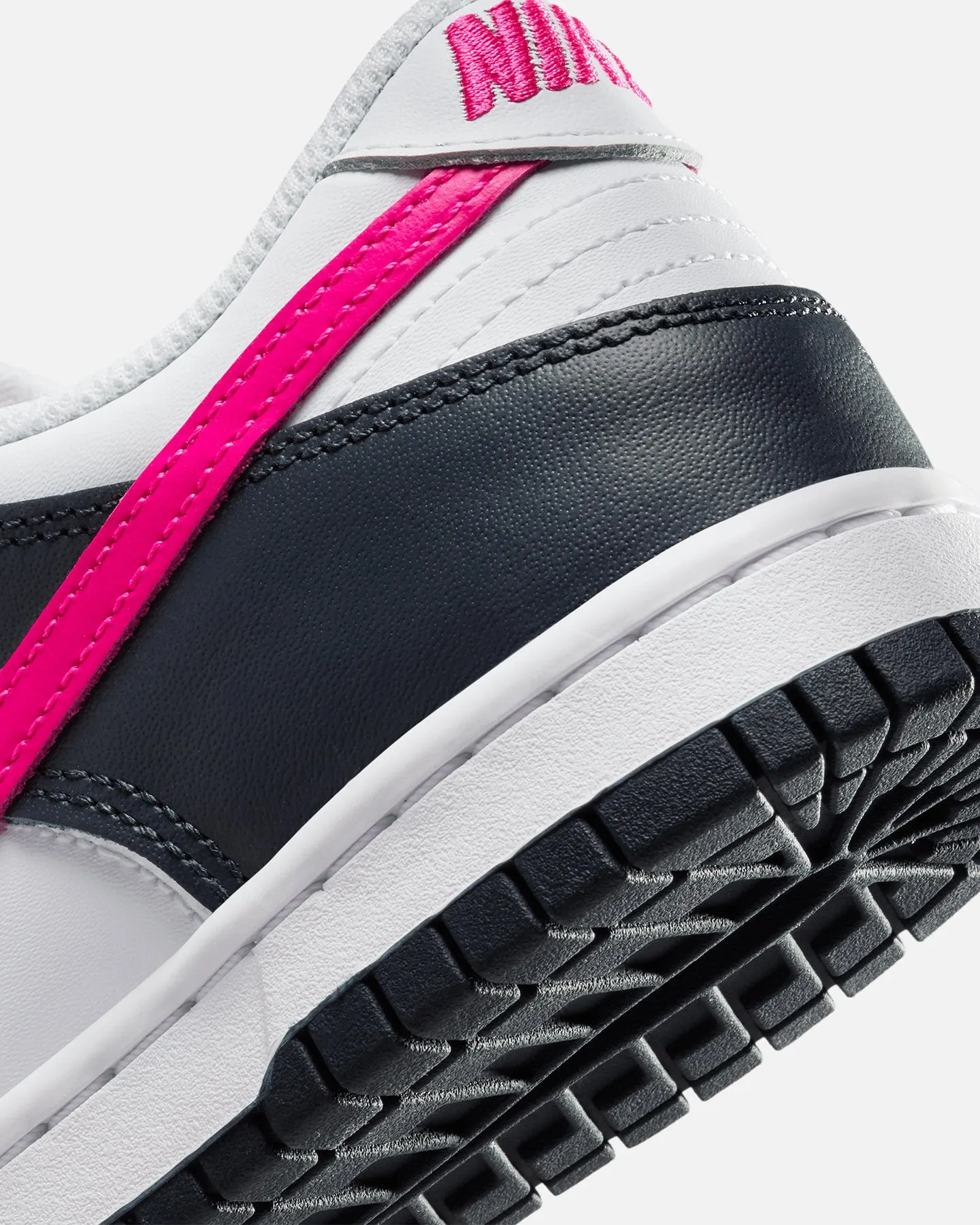 Nike Kids' Dunk Low (GS) Dark Obsidian/Fierce Pink