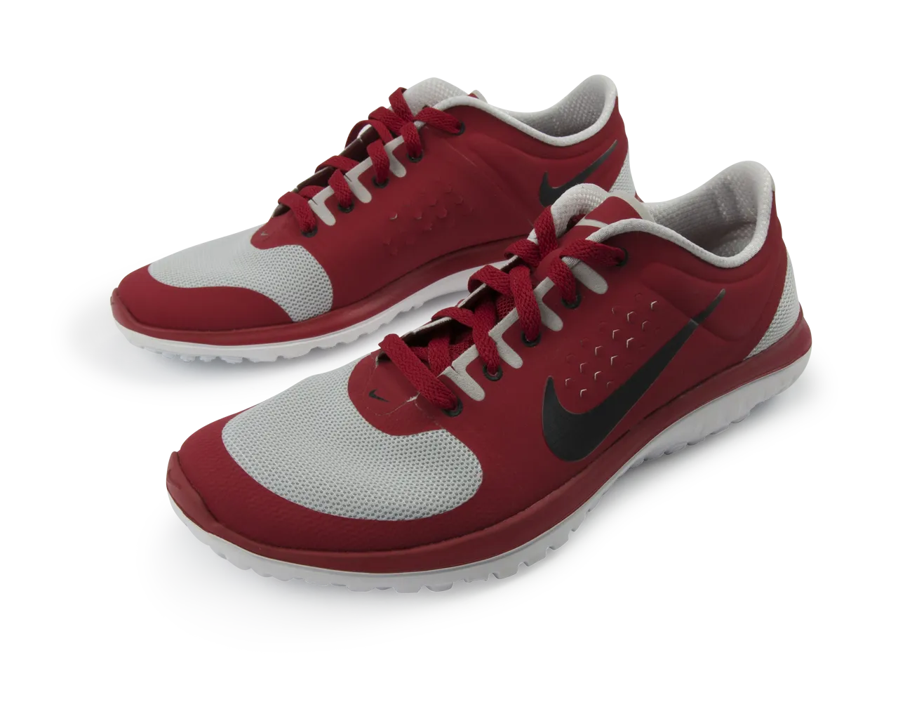 Nike Men's FS Lite Run Running Shoes Pure Platinum/Black/Gym Red