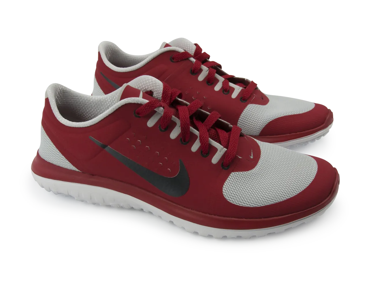 Nike Men's FS Lite Run Running Shoes Pure Platinum/Black/Gym Red