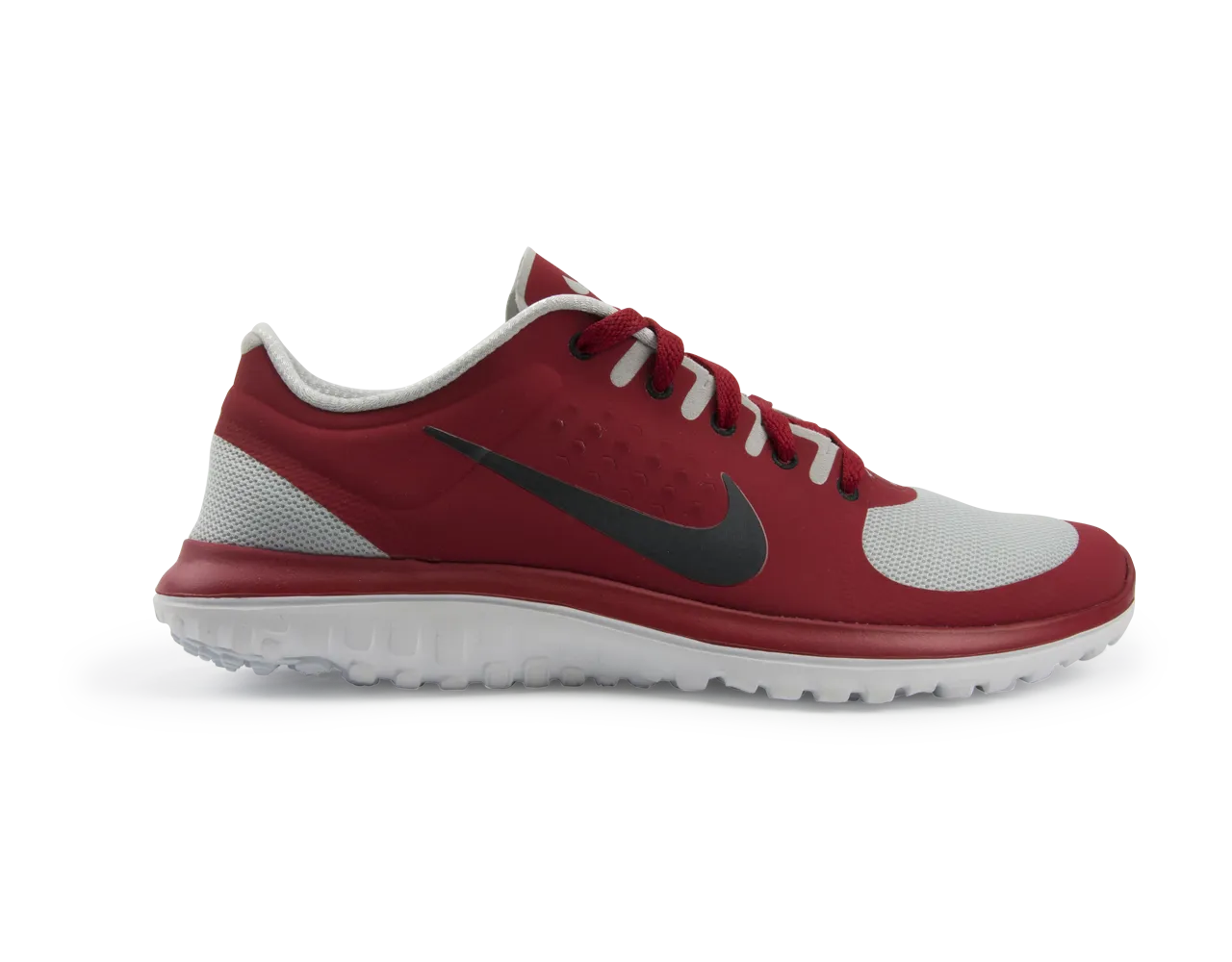 Nike Men's FS Lite Run Running Shoes Pure Platinum/Black/Gym Red