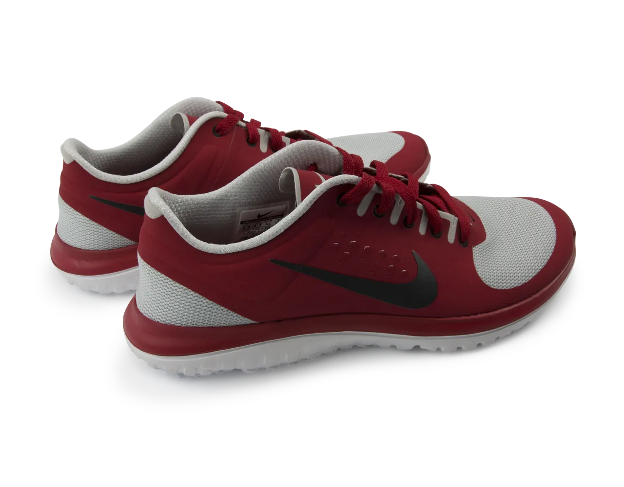 Nike Men's FS Lite Run Running Shoes Pure Platinum/Black/Gym Red