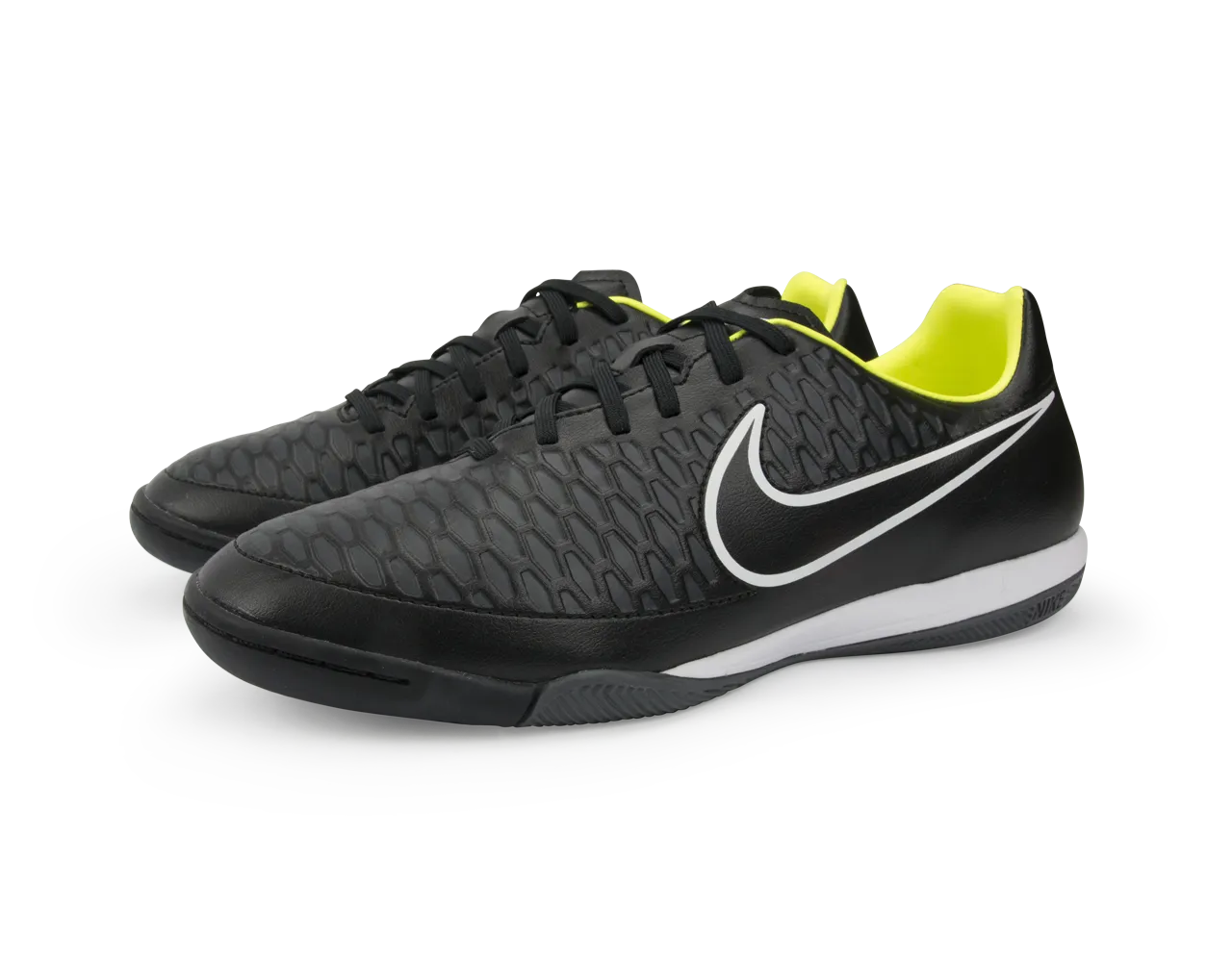 Nike Men's Magista Onda Indoor Soccer Shoes Black/Black/Volt/White