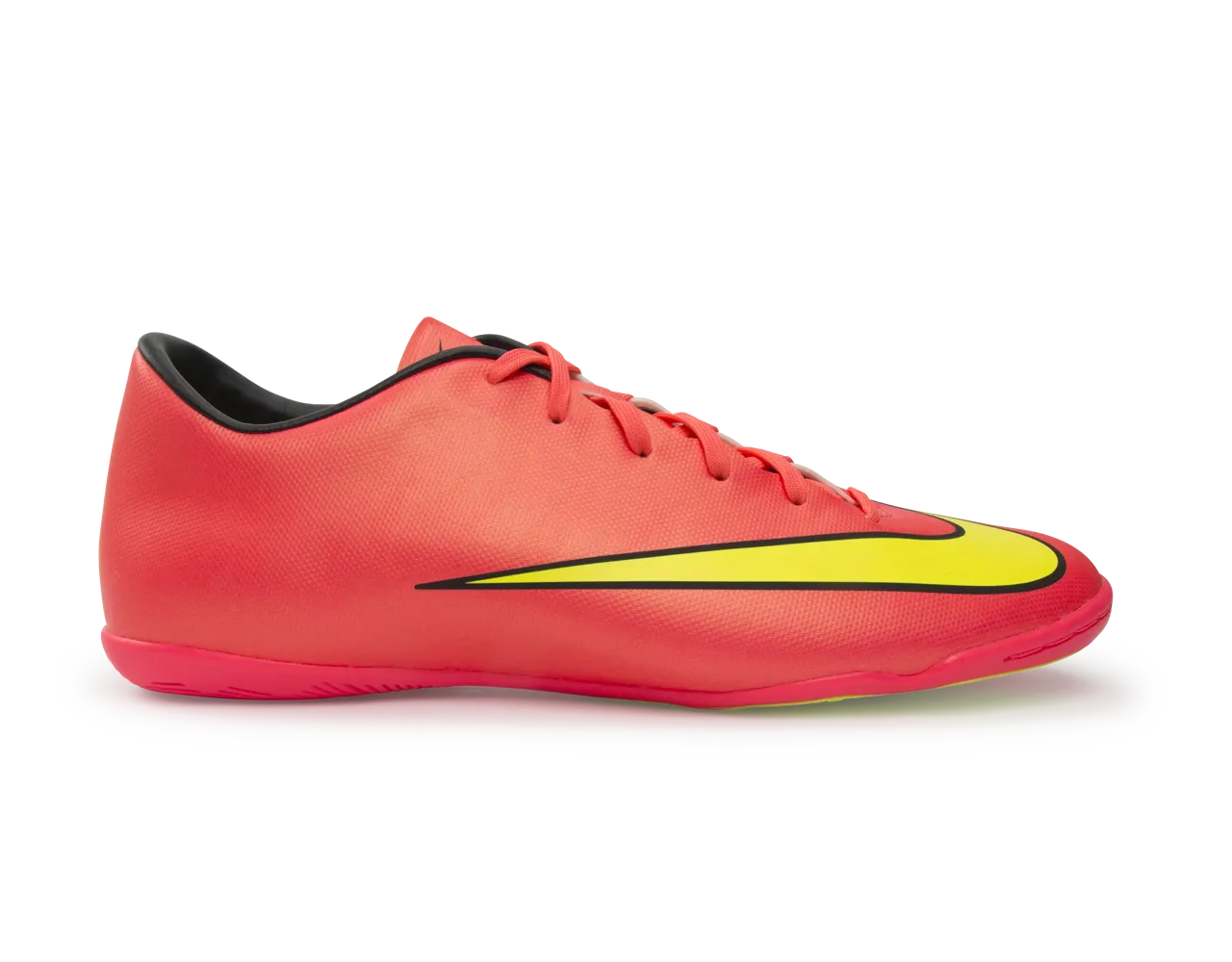 Nike Men's Mercurial Victory V Indoor Soccer Shoes Hyper Punch/Metallic Gold/Black