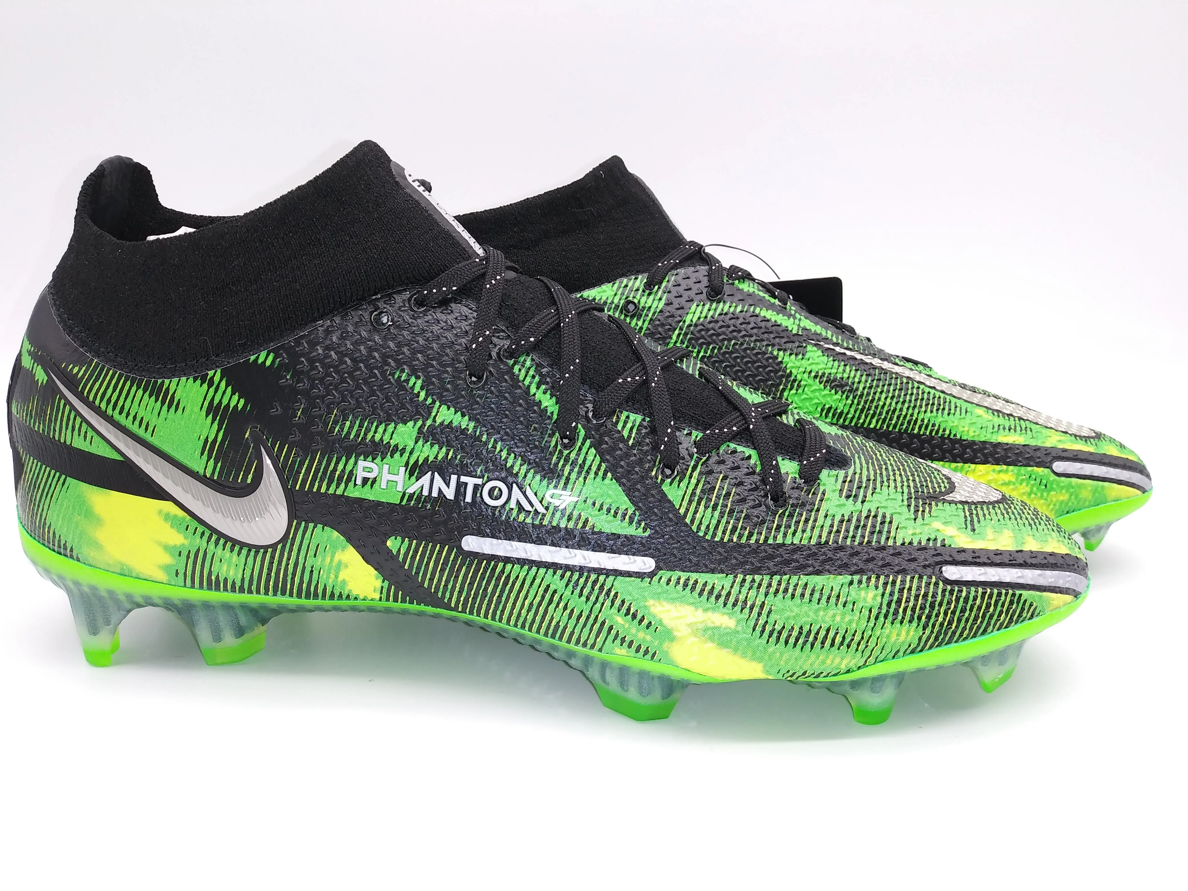 Nike Phantom GT2 Elite DF SW FG Green Black