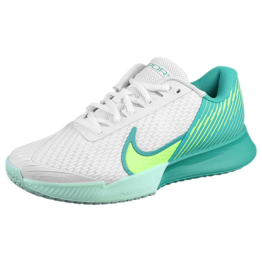 Nike Women's Air Zoom Vapor Pro 2 - White/Teal Nebula