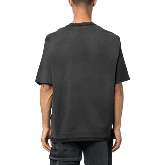 Off-White Wave Off Raw Oversized Skate S/S T-Shirt