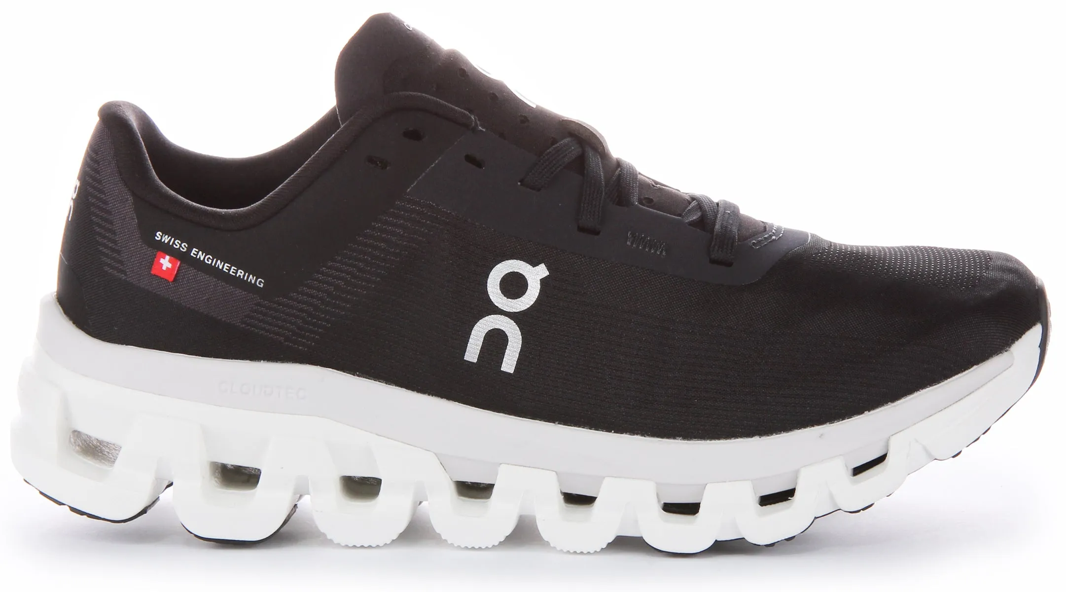 On Running Cloudflow 4 In Black White For Women