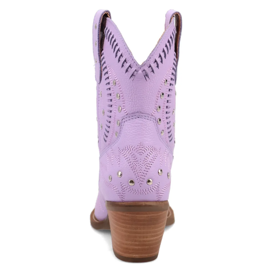 Online Exclusive | Dingo | Precious Leather Bootie in Purple **PREORDER