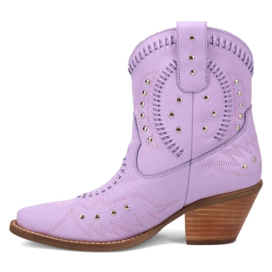 Online Exclusive | Dingo | Precious Leather Bootie in Purple **PREORDER