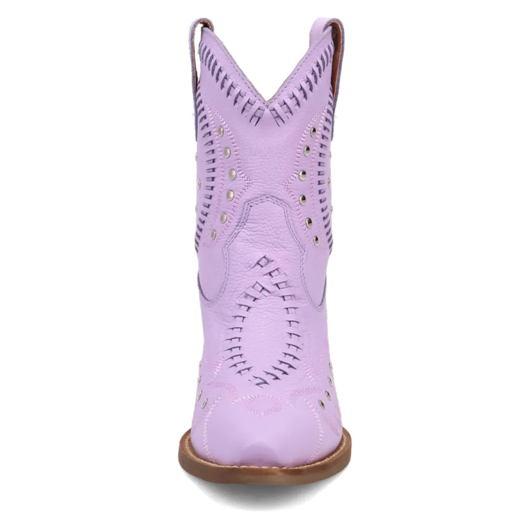 Online Exclusive | Dingo | Precious Leather Bootie in Purple **PREORDER