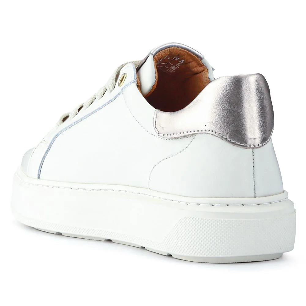 Paulina Chunky Leather Trainers - PAULINA / 326 970