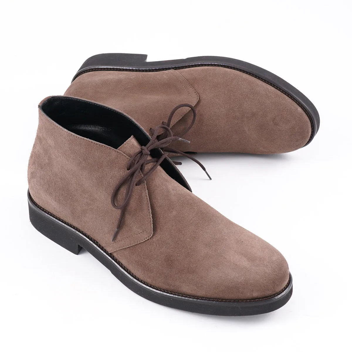 Peserico Suede Boots with Lightweight Sole