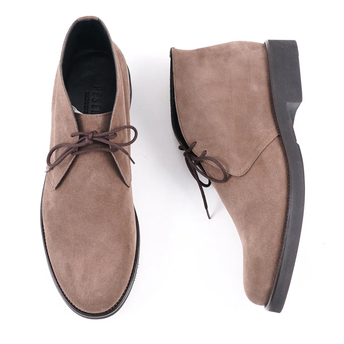 Peserico Suede Boots with Lightweight Sole