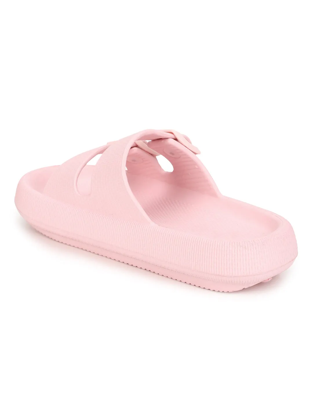 Pink PU Slip-On Flats (TC-RS3255-PNK)