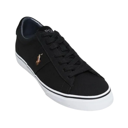 Polo Ralph Lauren - Sayer NE Sneakers - Black with White Trim