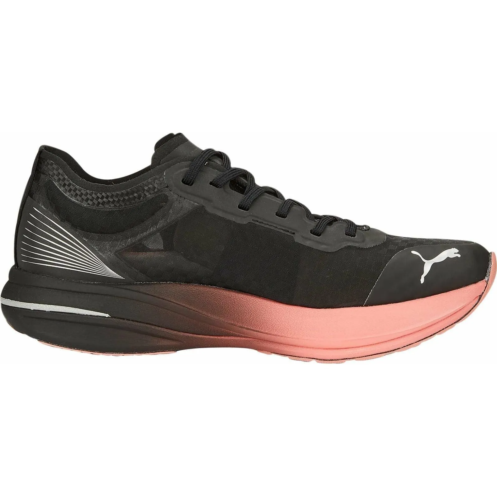 Puma Deviate Nitro Elite Carbon Womens Running Shoes - Black