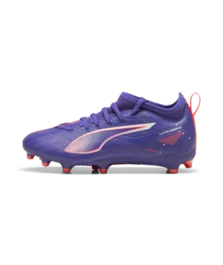 Puma Ultra 5 Match FG/AG Jr -  Lapis Lazuli/White/Sunset Glow