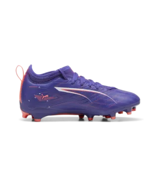 Puma Ultra 5 Match FG/AG Jr -  Lapis Lazuli/White/Sunset Glow