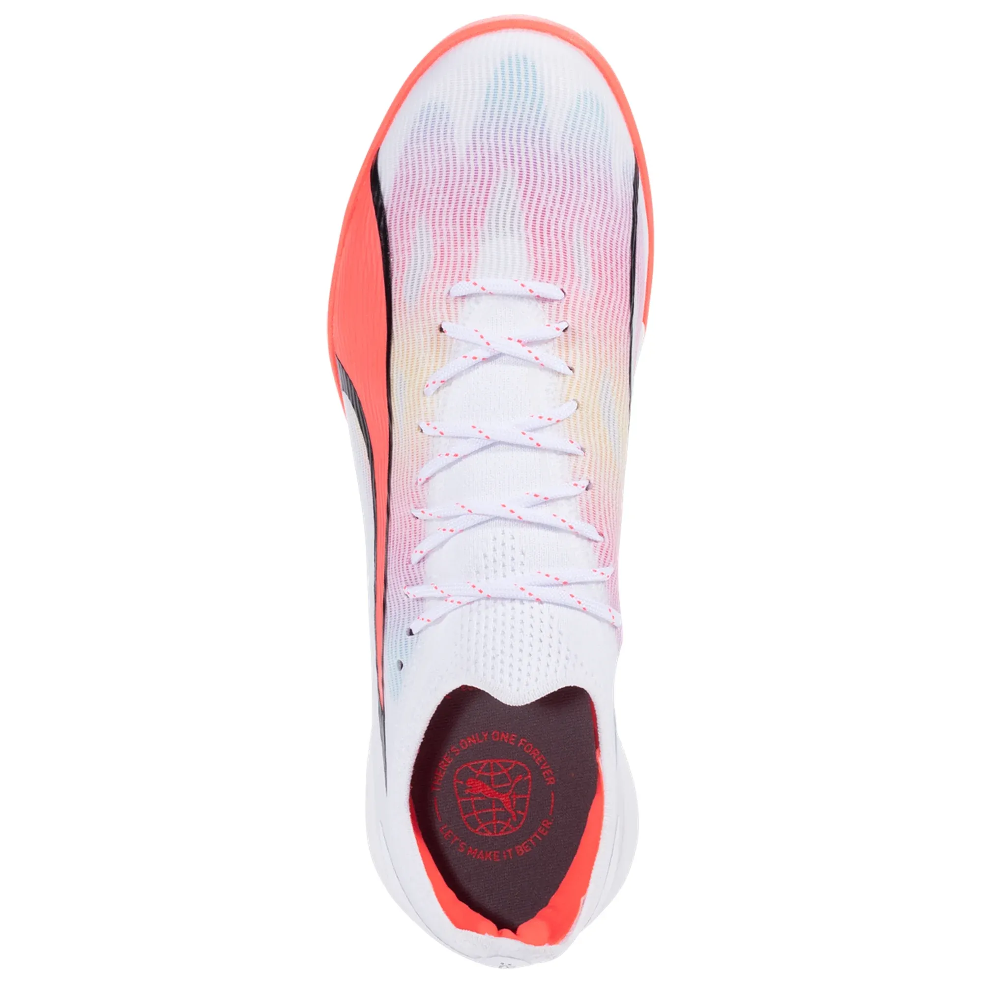 Puma Ultra Ultimate Cage TF-White/Black/Fire Orchid