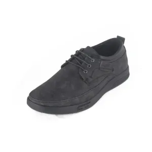 "MEN'S  Casual Shoes / action leather/ black" -8281