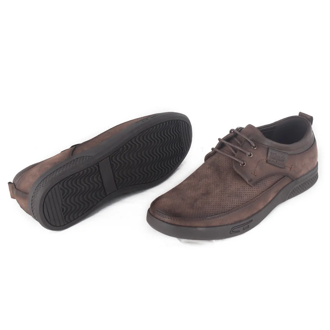 "MEN'S  Casual Shoes / action leather/ brown" -8280