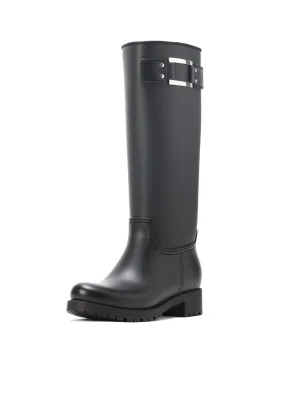 Rain Boots in Rubber - Black