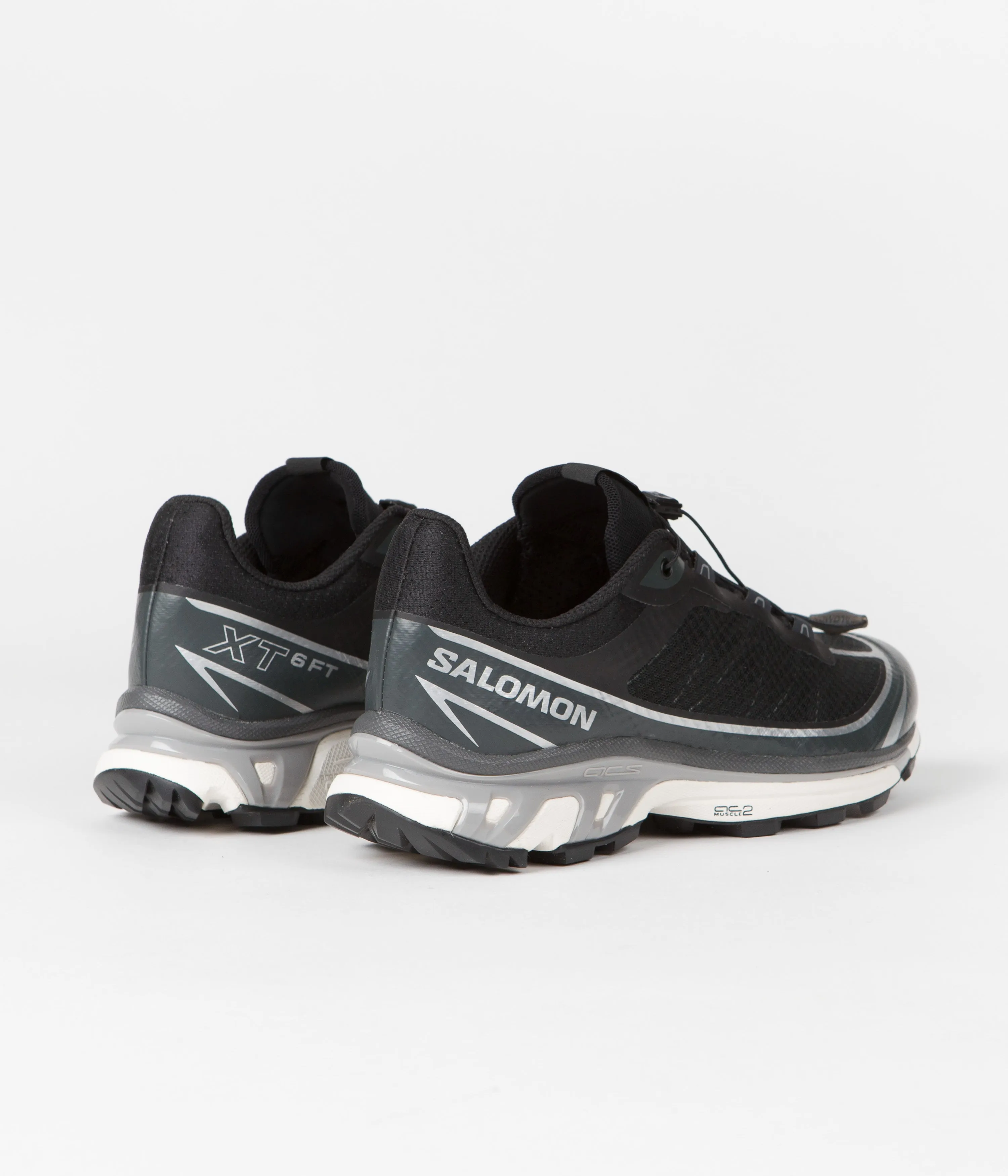 Salomon XT-6 FT Shoes - Black / Ebony / Silver Metallic X