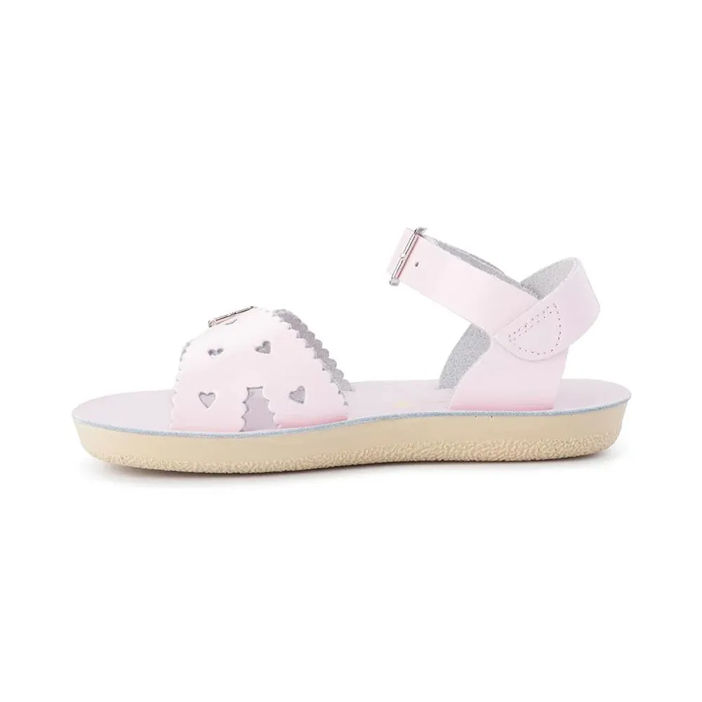 SALT WATER SUN-SAN SWEETHEART SANDALS - SHINY PINK