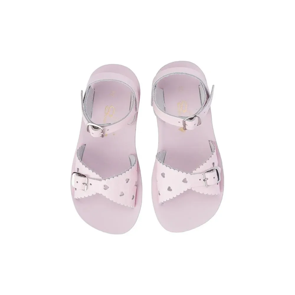 SALT WATER SUN-SAN SWEETHEART SANDALS - SHINY PINK