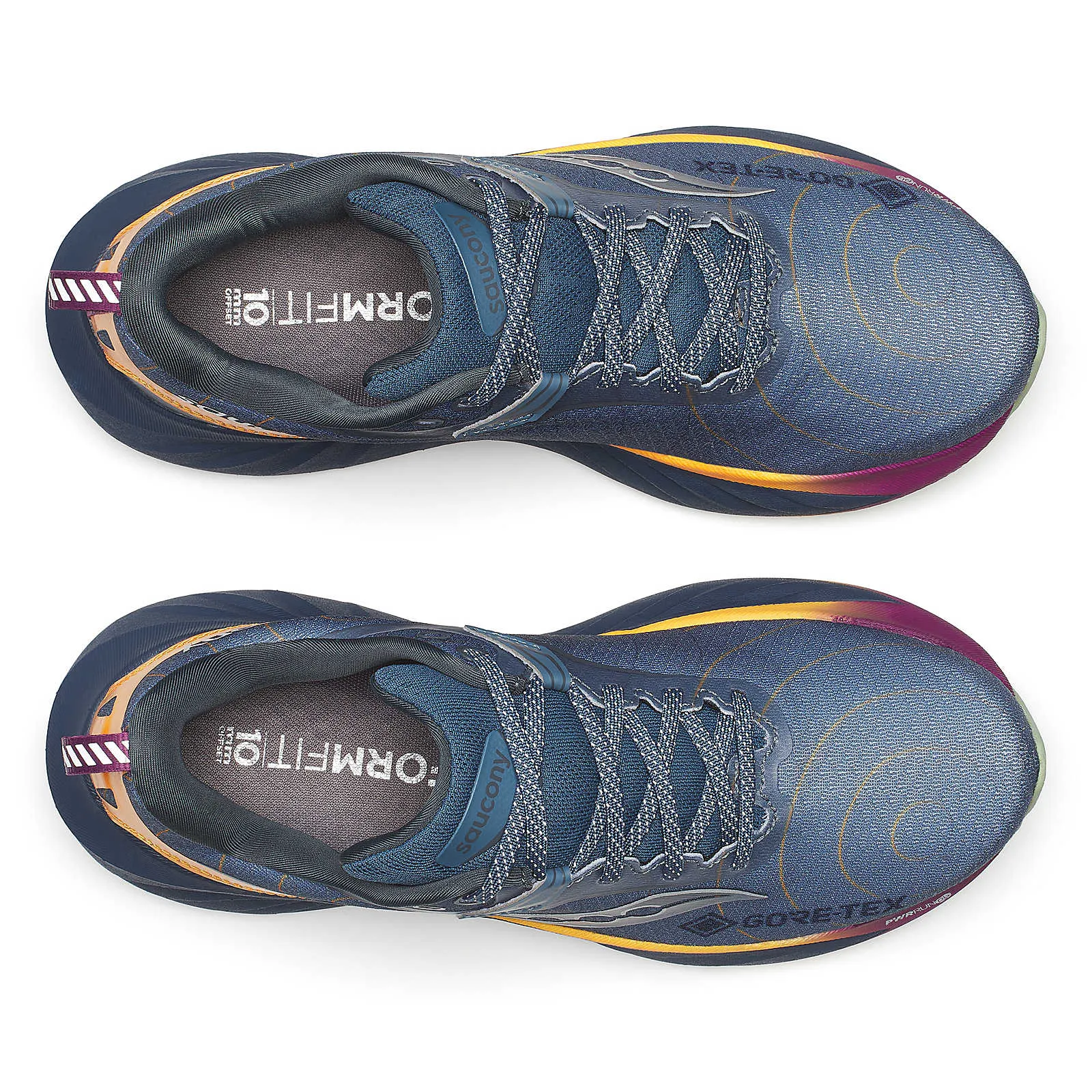 Saucony Women's Triumph 22 GTX - Mirage/Navy