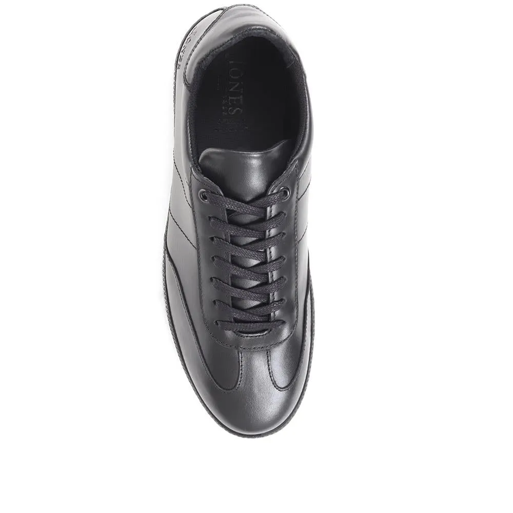 Shrewsbury Leather Lace-Up Trainers - SHREWSBURY / 322 597